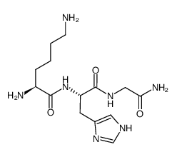 L-赖氨酰-L-组氨酰甘氨酰胺三盐酸盐