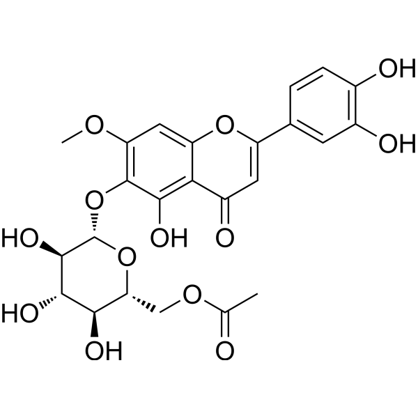 Pedaliin 6''-acetate