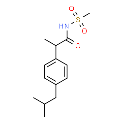 N- [2-(4-异丁基苯基)丙基]-甲磺酰胺