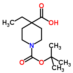 1-BOC-4-乙基-4-哌啶甲酸