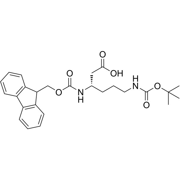 Fmoc-L-beta-赖氨酸(Boc)