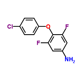 4-(4-氯苯氧基)-3,5-二氟苯胺