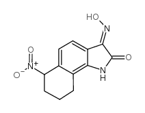 6,7,8,9-四氢-5-硝基-1H-苯[g]吲哚-2,3-二酮 3-肟
