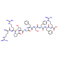 (D-ARG0,HYP3,D-PHE7)-BRADYKININ