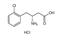 (R)-3-氨基-4-(2-氯苯)丁酸盐酸盐