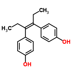 己烯雌酚,顺式和反式异构体混合物