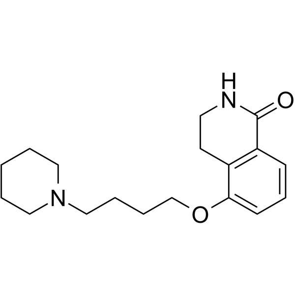 3,4-二氢-5- [4-(1-哌啶基)丁氧基] -1(2H)-异喹啉酮