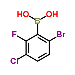 6-溴-3-氯-2-氟苯硼酸