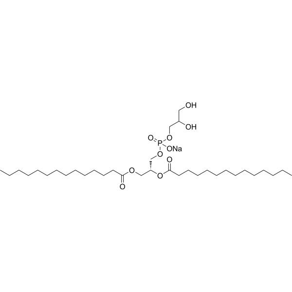 1,2-二肉豆蔻酰-sn-甘油基-3-磷酸-rac-(1-甘油)钠盐