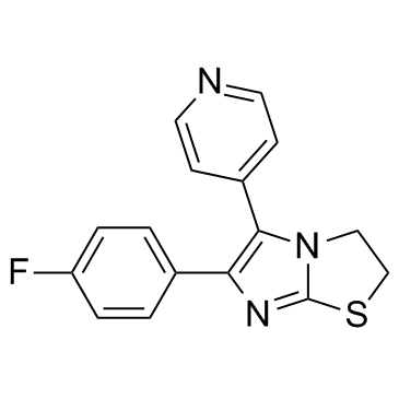 6-(4-氟苯基)-5-(4-吡啶基)-2,3-二氢咪唑并[2,1-B]-噻唑