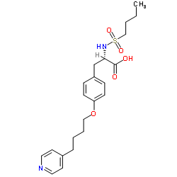 N-丁磺酰基-(4-(4-吡啶基)丁基)-L-酪氨酸