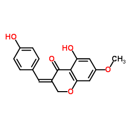 3-(4-羟基苯亚甲基)-5-羟基-7-甲氧基色满-4-酮