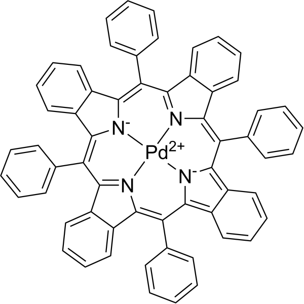 内消旋-四苯基-四苯并卟啉钯配合物