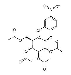 2-氯-4-硝基苯基-2,3,4,6-四邻乙酰基-beta-d-吡喃葡萄糖苷