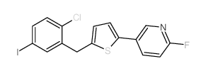 2-(2-氯-5-碘苯甲基)-5-(3-(6-氟吡啶)基)噻吩