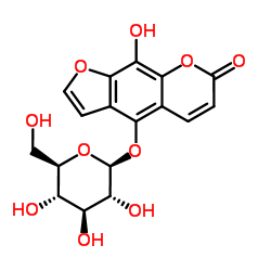 8-羟基-5-O-BETA-D-吡喃葡萄糖补骨脂素