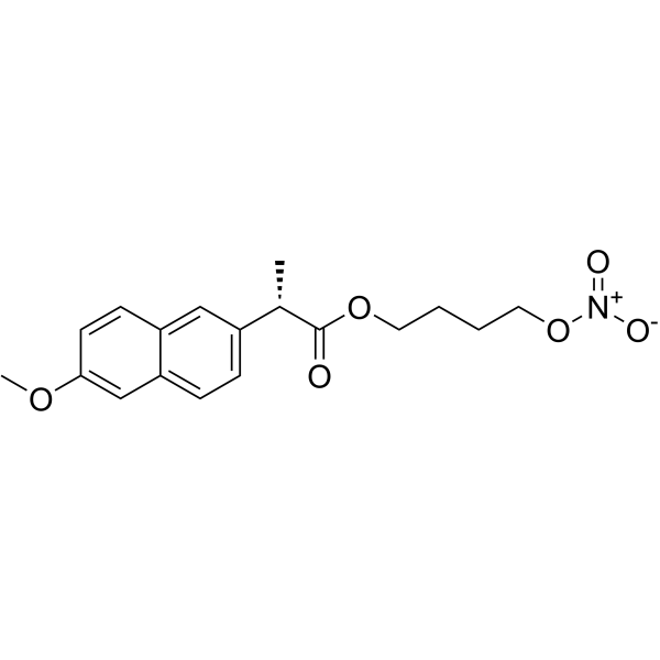 (S)-2-(6-甲氧基-2-萘基)丙酸 4-硝基氧丁基酯