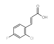 2-氯-4-氟肉桂酸