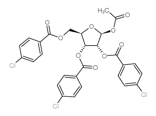 1-乙酰氧基-2,3,5-三(4-氯苯甲酰)氧基-beta-D-呋喃核糖