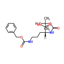 N-叔丁氧羰基-N'-苄氧羰基-D-鸟氨酸