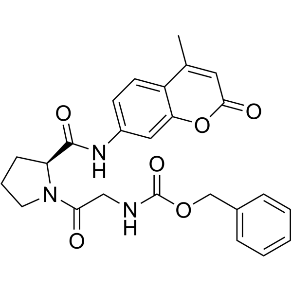 Z-甘氨酰脯氨酸氨基甲基香豆素