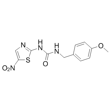 N-(4-甲氧基苄基)-N'-(5-硝基-1,3-噻唑-2-基)脲