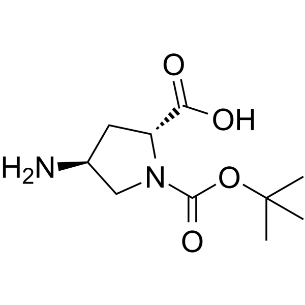 (2R,4S)-1-BOC-4-氨基-吡咯烷-2-羧酸