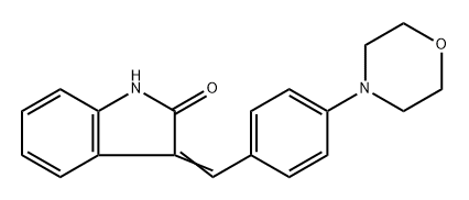 3-(4-吗啉亚苄基)吲哚啉-2-酮