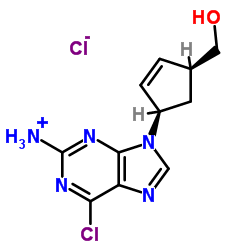 [(1S,4R)-4-(2-氨基-6-氯-9H-嘌呤-9-基)-2-环戊烯]甲醇盐酸盐