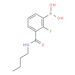 3-(正丁基氨基甲酰)-2-氟苯硼酸