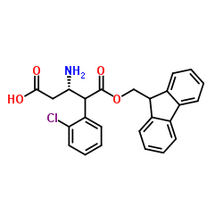 Fmoc-(S)-3-氨基-4-(2-氯苯基)-丁酸