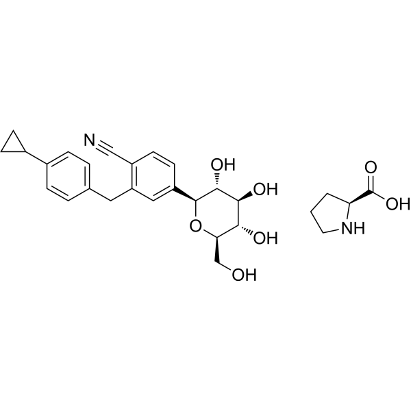 Velagliflozin (proline)