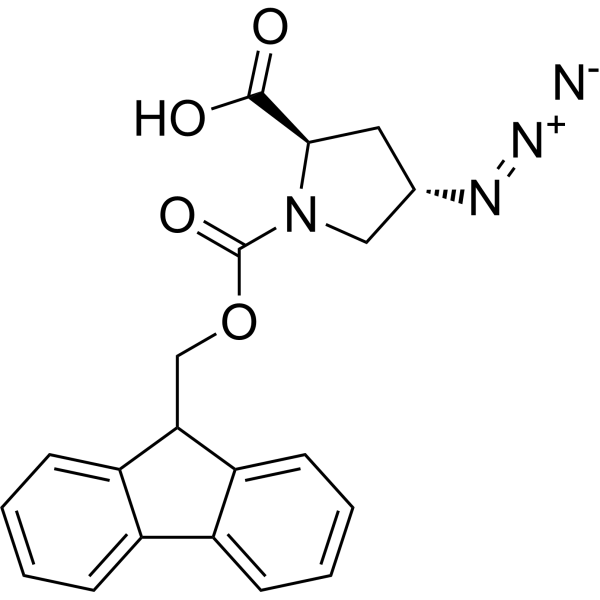 (2R,4S)-Fmoc-D-Pro(4-N3)-OH