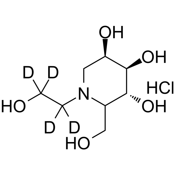 Miglitol-d4 hydrochloride