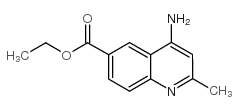 2-甲基-4-氨基-6-喹啉甲酸乙酯