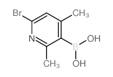 6-溴-2,4-二甲基吡啶-3-硼酸