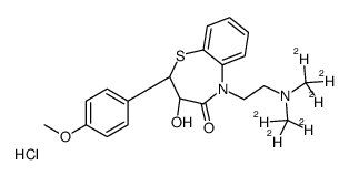 Deacetyldiltiazem-d6 hydrochloride