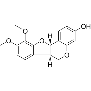 3-羟基-9,10-二甲氧基紫檀烷