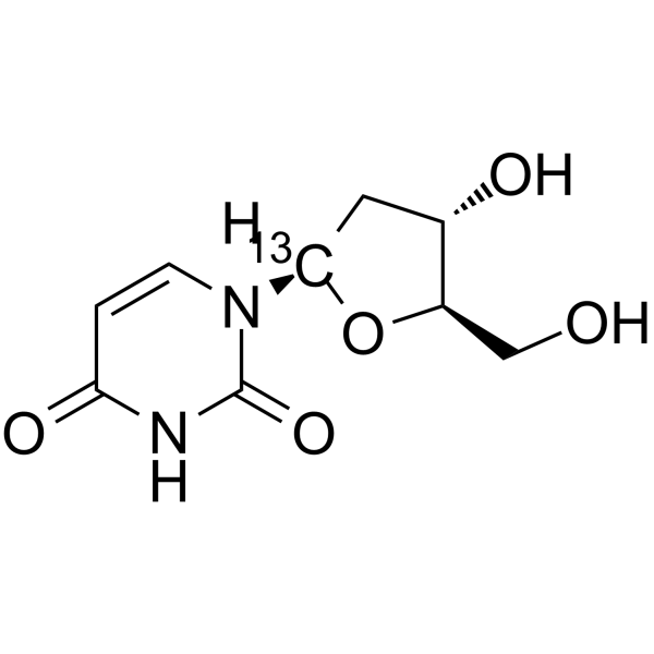 2'-Deoxyuridine-1′-13C