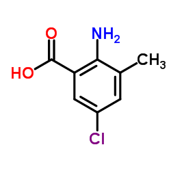 2-氨基-5-氯-3-甲基苯甲酸