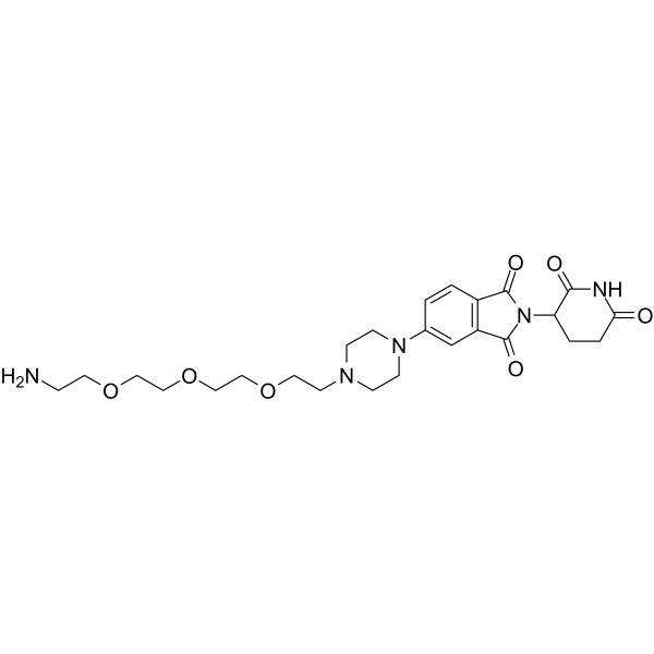 Thalidomide-Piperazine-PEG3-NH2