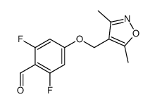 4-[(3,5-二甲基-4-异恶唑基)甲氧基]-2,6-二氟苯甲醇