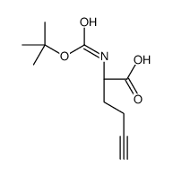 (R)-2-(叔丁氧羰基-氨基)-5-己炔酸