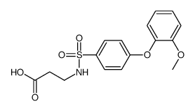 3-((4-(2-甲氧基苯氧基)苯基)磺酰氨基)丙酸