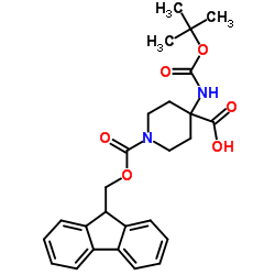 4-(叔丁氧羰基氨基)-1-芴甲氧羰基哌啶-4-羧酸