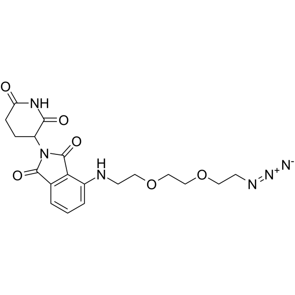 Pomalidomide 4'-PEG2-azide