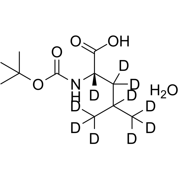 Boc-Leu-OH·H2O-d10