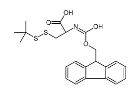 N-(((9H-芴-9-基)甲氧基)羰基)-S-(叔丁硫基)-D-半胱氨酸