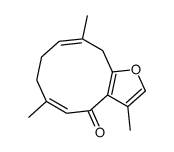 Furanogermacra-1(10)Z,4Z-dien-6-one