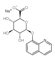 8-羟基喹啉基-β-D-吡喃葡萄糖醛酸钠盐